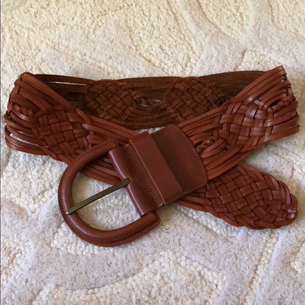 HOBO leather braided belt- LIKE NEW